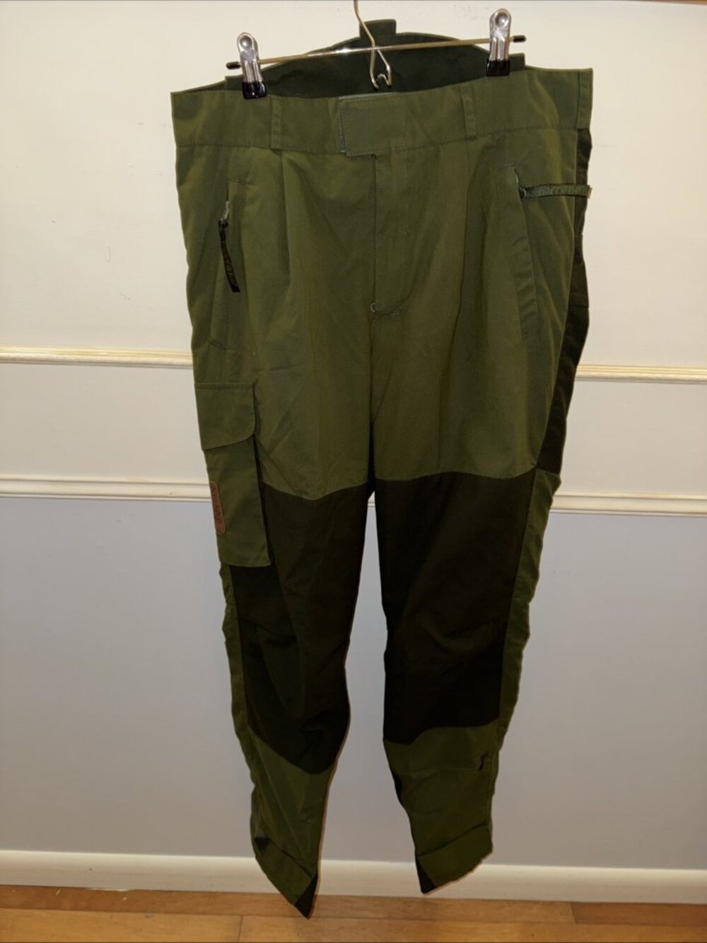 Norrona Finnskogen Silent  Gore Tex Pants Mens Green Size M 50